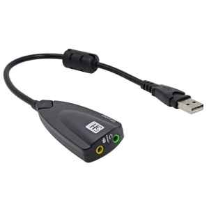 Adaptor audio USB la jack 3.5mm pentru microfon si iesire audio