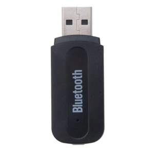 Techstar A2DP USB audió vevő, Bluetooth adapter, 3,5 mm -es jack, AUX adó, fekete - Img 3