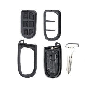 Set complet carcasa cheie Jeep RAM cu buton panica