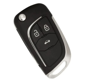 cheie techstar cromata 3 butoane compatibila opel astra corsa si chevrolet cruze aveo