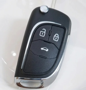 carcasa cheie auto techstar cromata 3 butoane compatibila opel chevrolet astra corsa cruze captiva aveo
