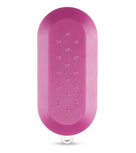Carcasa cheie auto tip briceag Techstar pentru Fiat Citroen Peugeot 3 butoane compatibila modele 500 Panda Ducato vedere laterala fara lama