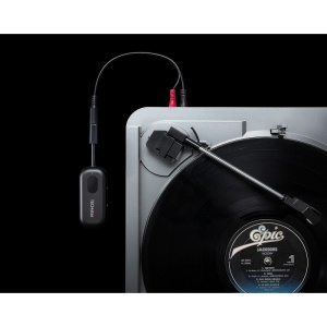 Conectare adaptor audio wireless Techstar M28 negru la casti