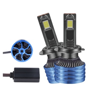 2 db Auto Techstar® P41 LED-es készlet, H7, 100w, 16000 lumen, 6500K, AUTO, 12-24 volt, CSP, Canbus, rézmag, alumínium radiátor - Img 9