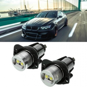 LED Angel Eyes Techstar pentru BMW E90 E91, aluminiu, 6W