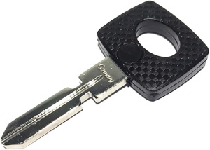 Autókulcs ház csiszolatlan HU39 pengével Mercedes W107 W124 W126 W129 W140 – C, E, S, SE, SEC, SL osztály – kompatibilis az 1980–1999-es modellekkel