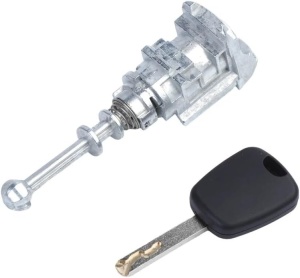 Első ajtózár hengerfej kulccsal, Techstar Aftermarket, Kompatibilis Peugeot 407, Citroen C4, C4 Picasso, 2004-2011, OE kód 9170Y0 / 9170.Y0
