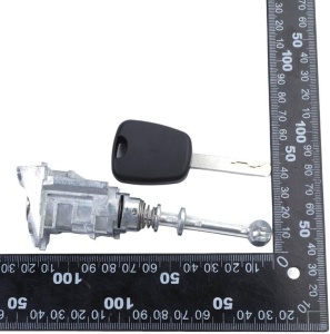 Első ajtózár hengerfej kulccsal, Techstar Aftermarket, Kompatibilis Peugeot 407, Citroen C4, C4 Picasso, 2004-2011, OE kód 9170Y0 / 9170.Y0 - Img 4