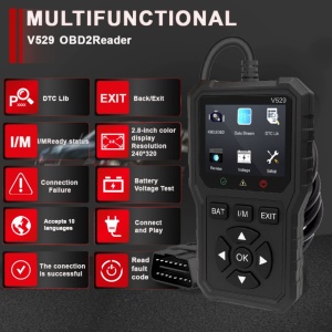 Butoane si interfata utilizator Foxsur V529