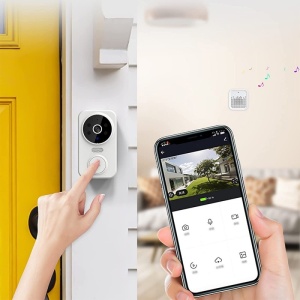 sonerie wireless cu aplicatie tuya smart si camera video 1080p