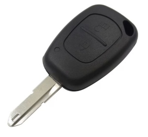 Cheie cu lamă și butoane pentru Renault Trafic