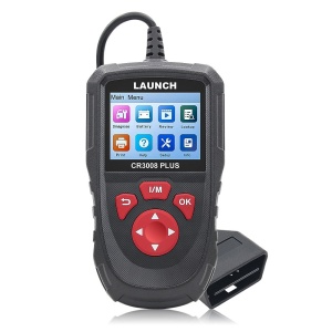 OBD2 Auto Tester LAUNCH Creader CR3008 Plus teljes diagnosztikával, 2,8 hüvelykes színes képernyővel, kompatibilis a járművek 99%-ával, speciális funkciókkal és több protokollal