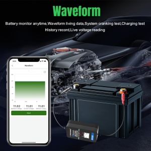 test baterie wireless konnwei cu afisaj pe smartphone