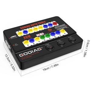 Protokoll tesztelő GODIAG GT100 OBD II OBD Break Out Box, ECU csatlakozó interfész, feszültségfigyelés, kiterjesztett diagnosztika és tápellátás akkumulátorcsere esetén - Img 5