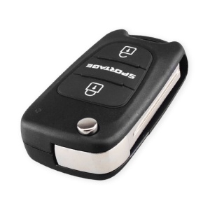 Techstar® autós kulcstok, 3 gombos, Kia 3, Cerato, Ceed, K2, K5, Rio, Picanto, Sportage