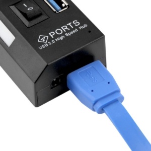 Conector USB 3.0 albastru pentru hub HB6, viteză mare de transfer date
