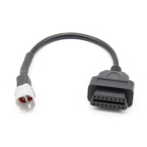 adaptor OBD2 Yamaha Techstar 4 pini la 16 pini pentru diagnoza moto