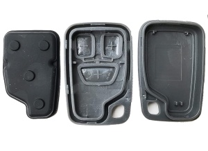 Set 3 componente carcasă cheie Volvo – față, spate și interior