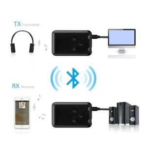Techstar Audio adó és vevő, vezeték nélküli bluetooth adapter, TX / RX modul 3,5 mm-es jack kábellel - Img 3