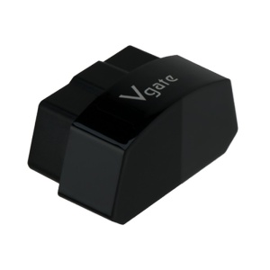 Interfata OBD2 Vgate iCar3 negru vedere oblica