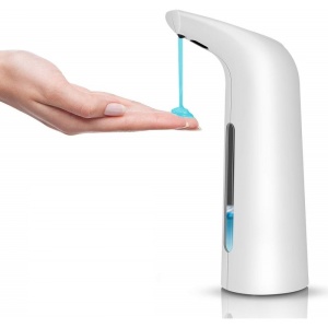 Techstar IPX6 Szappanadagoló, Mozgásérzékelővel, 400 ml, Fehér