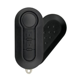 Carcasa cheie Fiat 2 butoane prezentata in unghi de 45 de grade