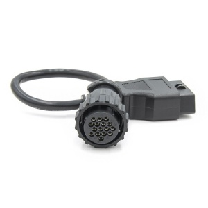 Adaptor Scania camion pentru diagnoză, 16 pini la OBD2, vedere din spate