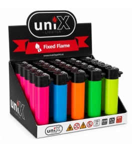 Brichetele rotunde Unix Solid Colors - Display 25 bucăți