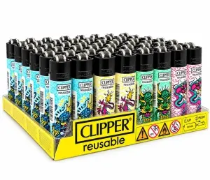 Brichetele Clipper Classic Micro CP22 Dragon Spirit - Display 48 bucăți