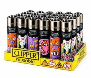 Brichetele Clipper Standard CP11 Rock Vibes - Display 24 bucăți