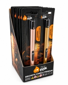 Brichetele Fok Candle Premium - Display 18 bucăți