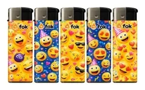 Brichete Fok Midi Emoji Party - Display 50 bucăți