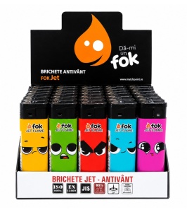 Brichetele Fok Jet Flame Antivânt Colecții - Display 50 bucăți - Img 4