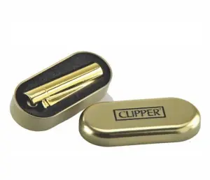 Brichetele Clipper Metal CP11 Shine & Matt Gold - Display 12 bucăți - Img 3
