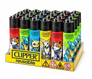 Brichetele Clipper Standard CP11 Cyber Pets - Display 24 bucăți