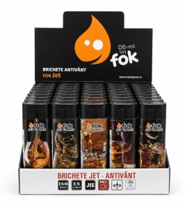 Brichetele Fok Jet Flame Antivânt Colecții - Display 50 bucăți - Img 5