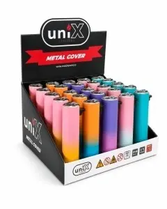 Brichetele Unix Metal Cover Pastel Mix - Display 25 bucăți