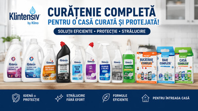 Produse de curățenie pentru bucătărie, baie și casă – Ghid complet