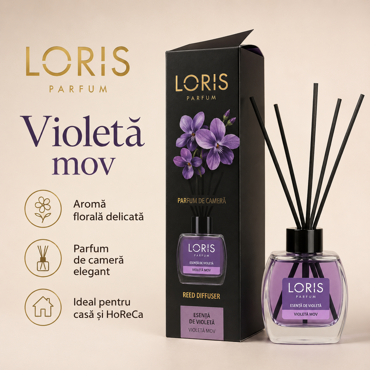 LORIS parfum de camera cu betisoare