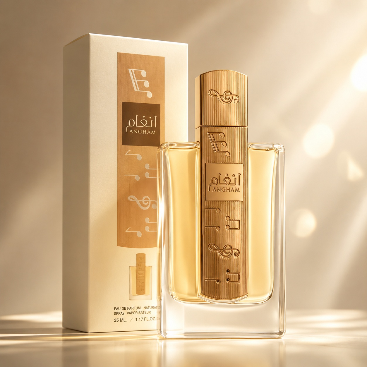 Angham 35 ml eleganță gurmandă cu accente orientale, parfum unisex cald și vanilat