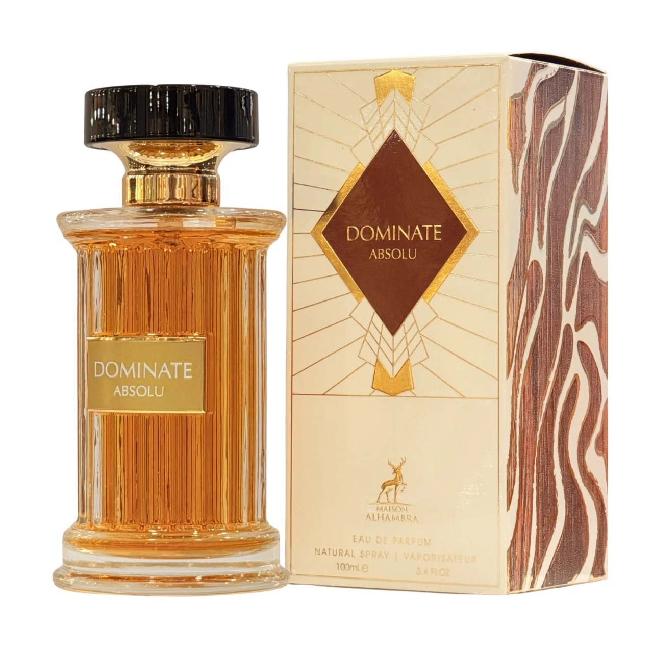 Parfum Alhambra Dominate Absolu 100 ml produs original sigilat cu flacon și cutie