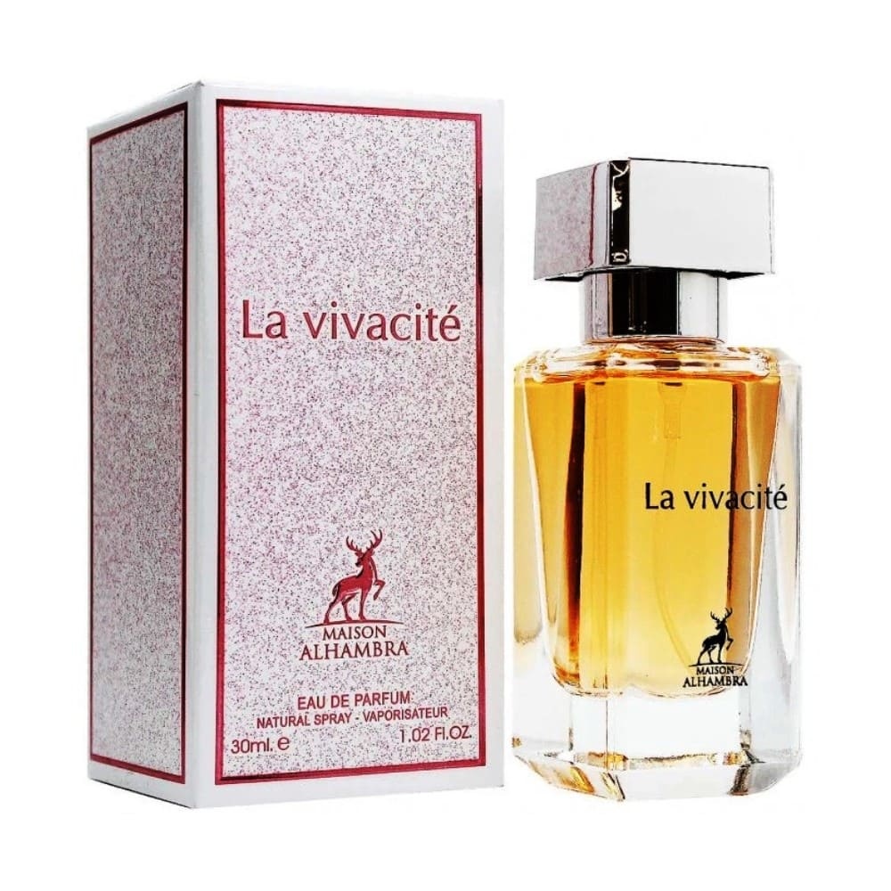 Produs real Alhambra La Vivacite 30 ml cu sticlă și cutie Maison Alhambra