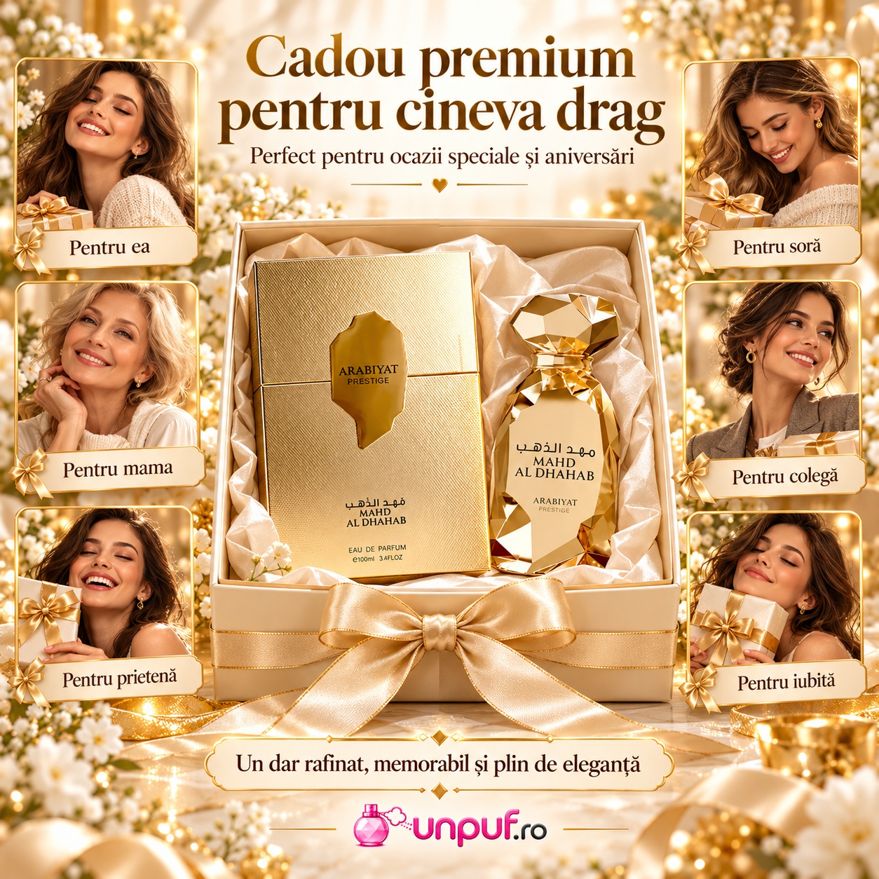 Arabiyat Prestige Mahd Al Dhahab cadou premium pentru cineva drag