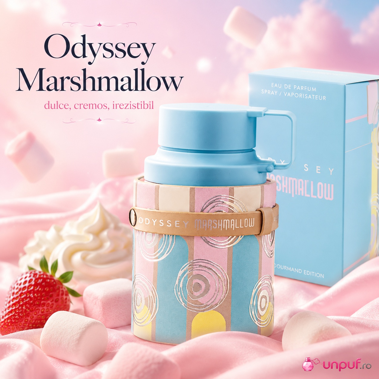 Odyssey Marshmallow Gourmand Edition Armaf aromă dulce cremoasă și irezistibilă