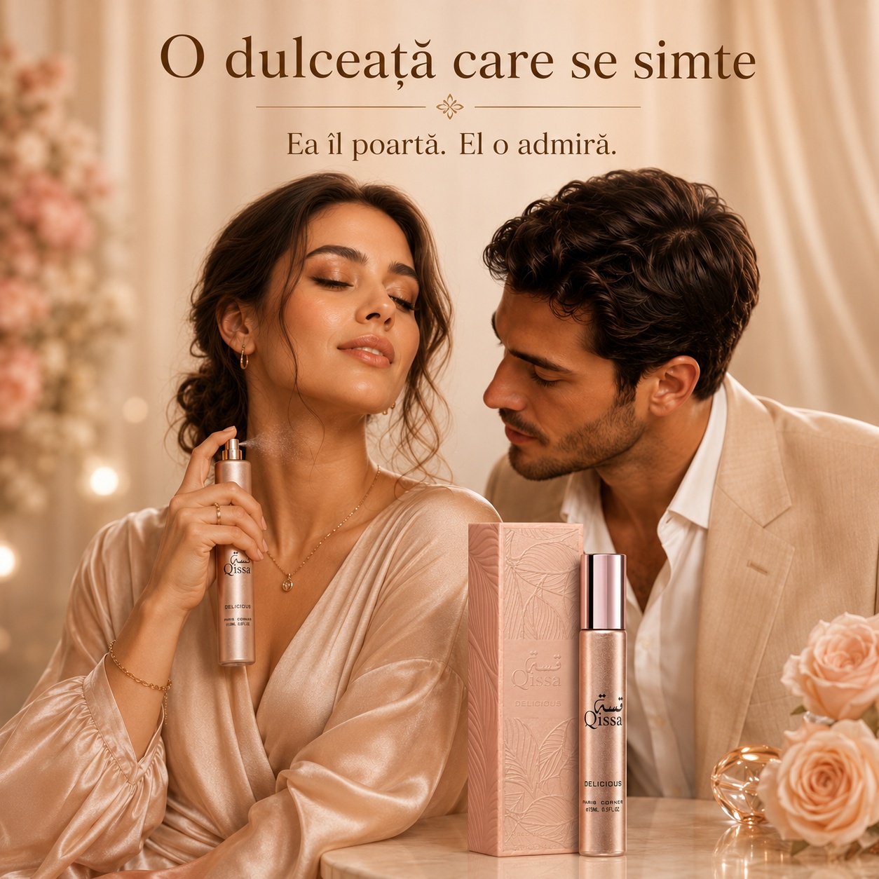 Qissa Delicious Paris Corner parfum dulce feminin și memorabil pentru momente romantice