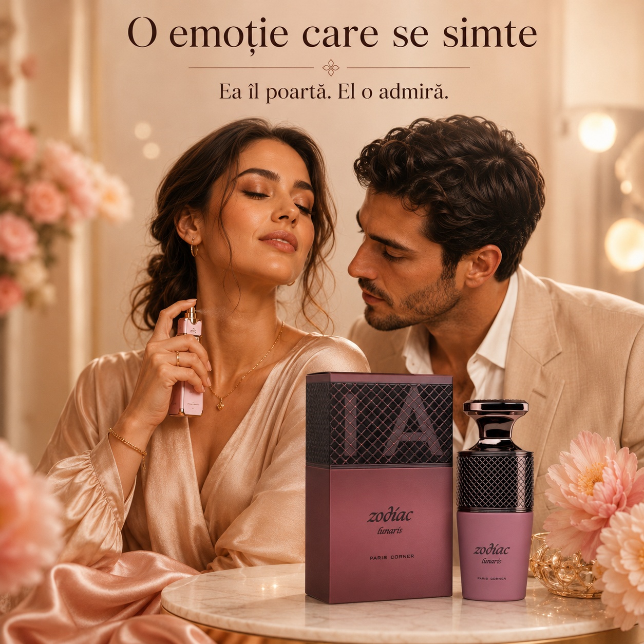 Zodiac Lunaris Paris Corner parfum unisex romantic intens și elegant pentru momente speciale