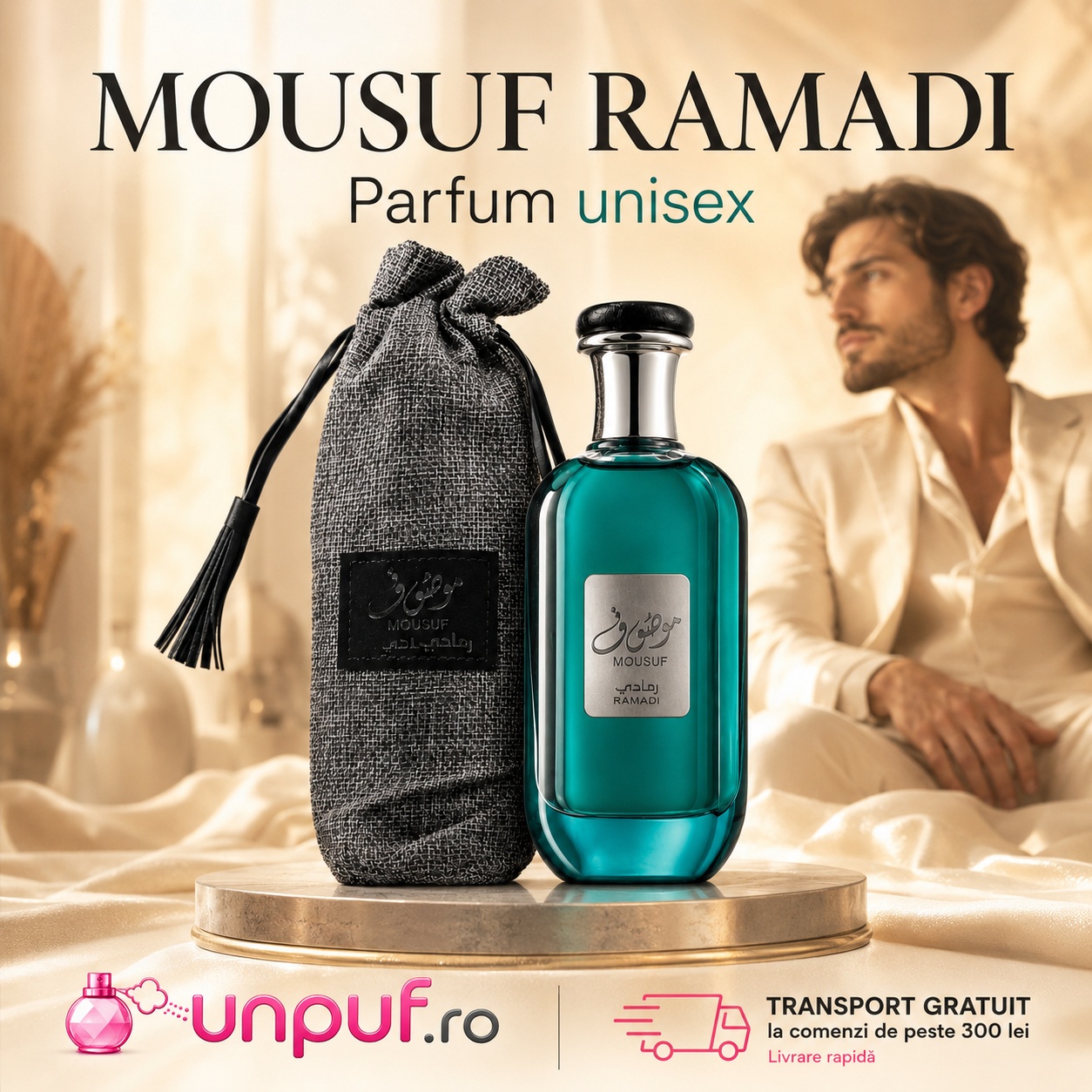 Mousuf Ramadi Ard Al Zaafaran parfum unisex inspirat de Ultra Male