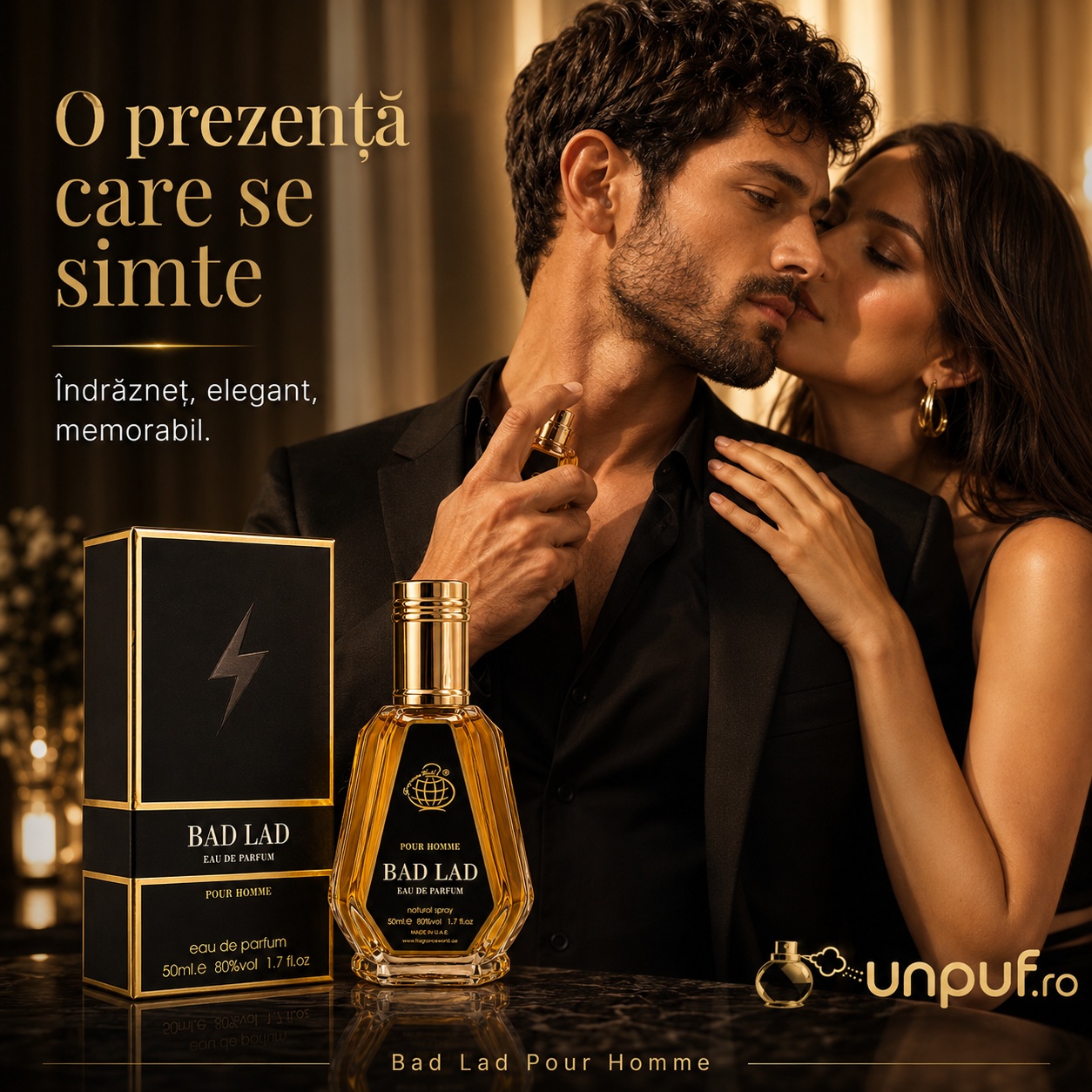 Bad Lad Eau de Parfum o prezență care se simte, parfum bărbătesc &icirc;ndrăzneț elegant și memorabil