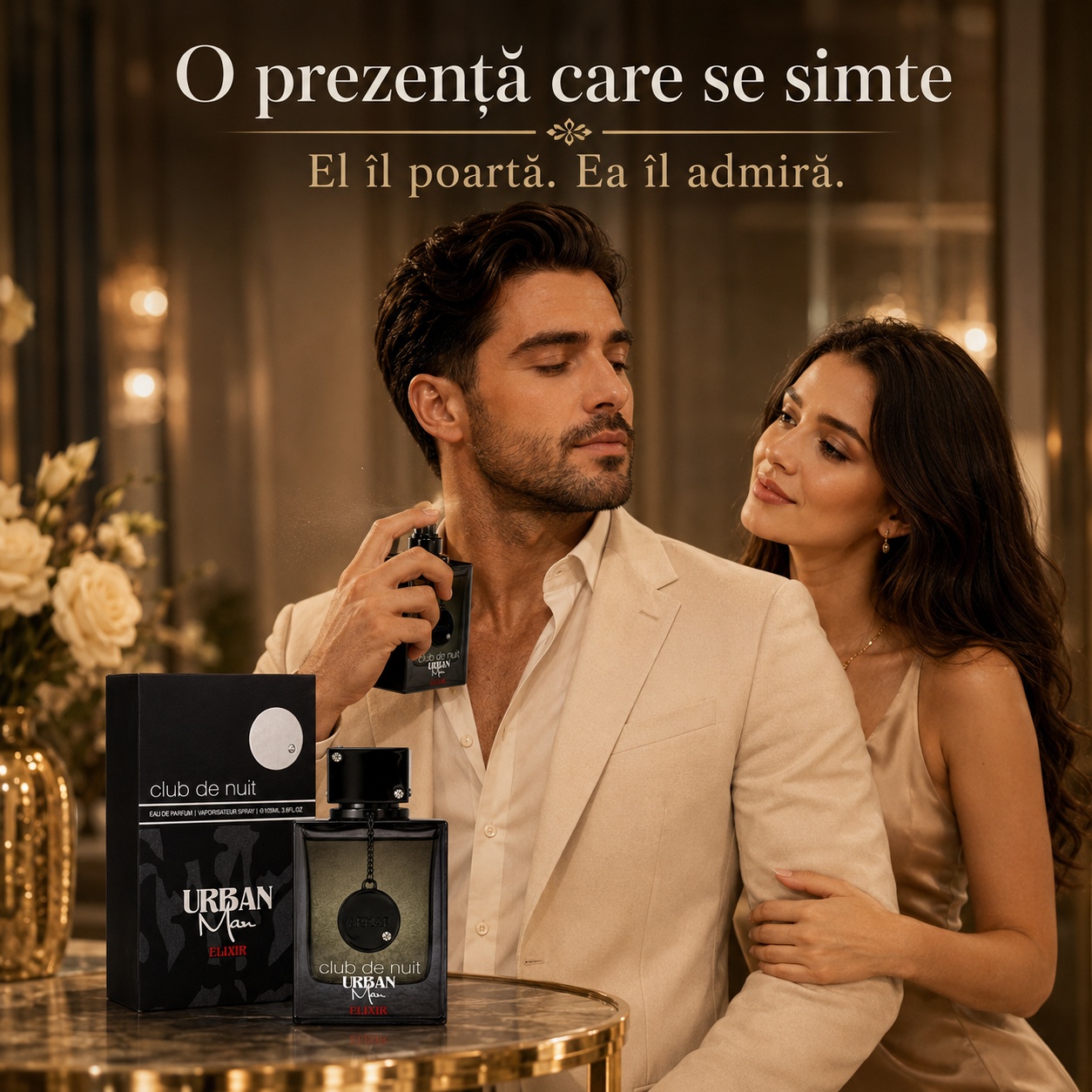 Club De Nuit Urban Man Elixir Armaf o prezență care se simte, parfum bărbătesc seducător și elegant