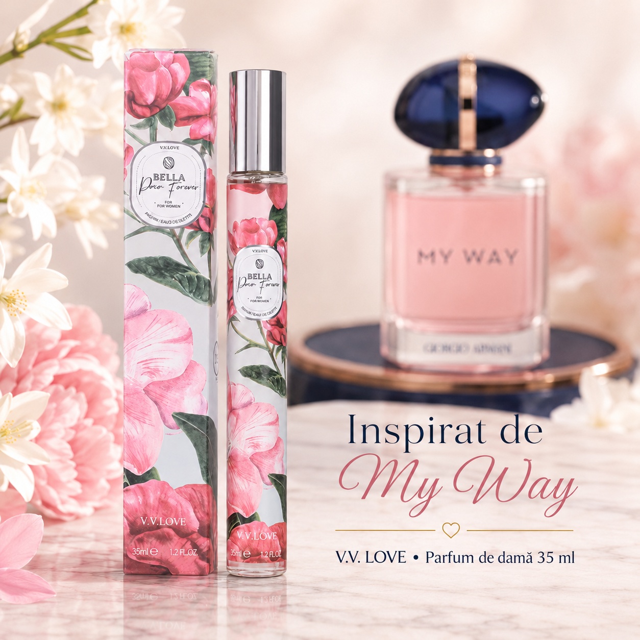 Parfum Bella 35 ml inspirat de My Way Giorgio Armani parfum floral pentru damă